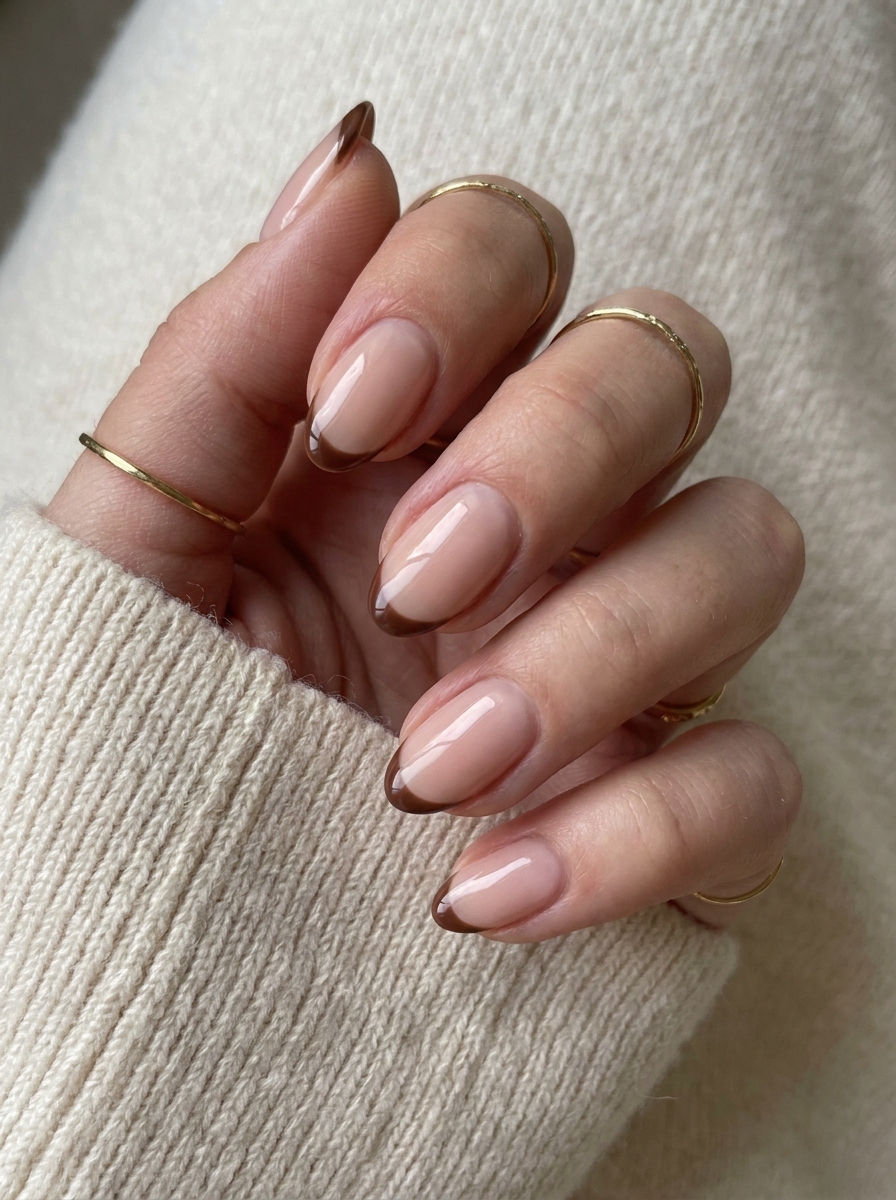 Brown French Nails – gepflegte Nagelidee 2026
